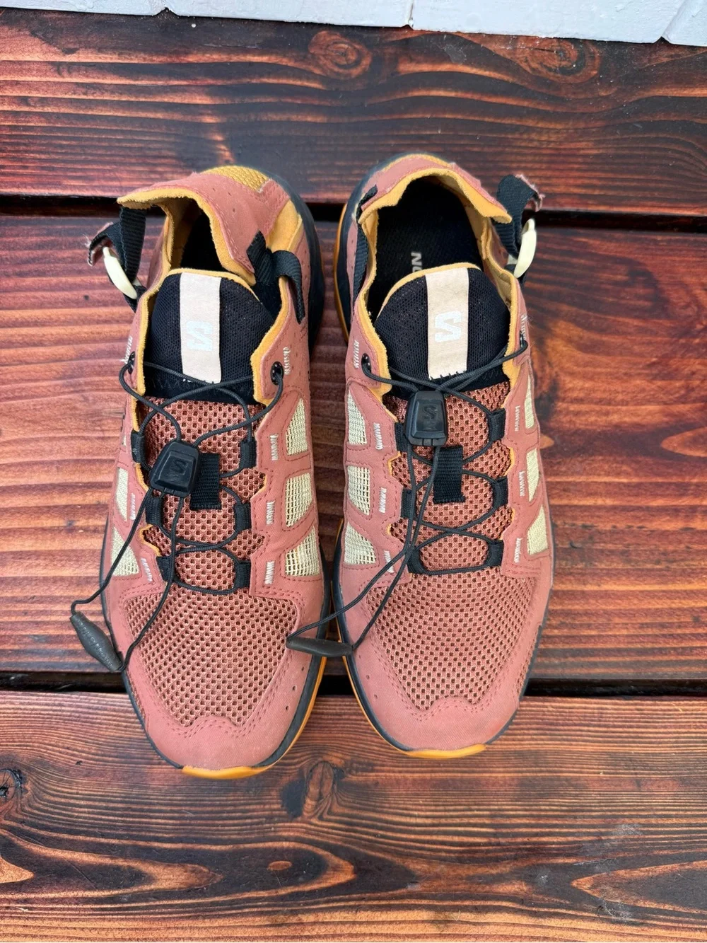 Salomon Techamphibian 5 Water Trail Shoes Quicklace Contagrip Women’s 7
